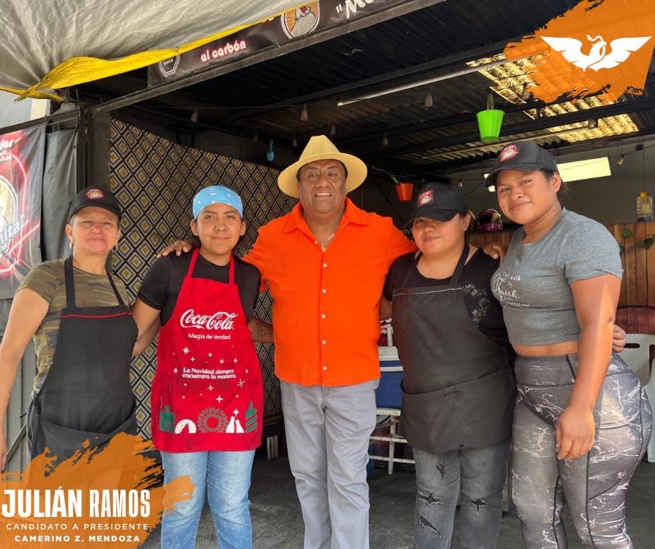 Julián Ramos Hernández Suma Más Apoyos en su Recorrido por la Colonia Hogar
