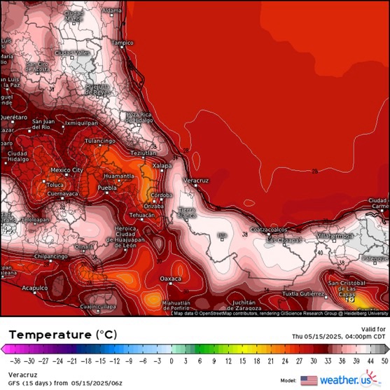 INFORME METEOROLÓGICO ESTADO DE VERACRUZ