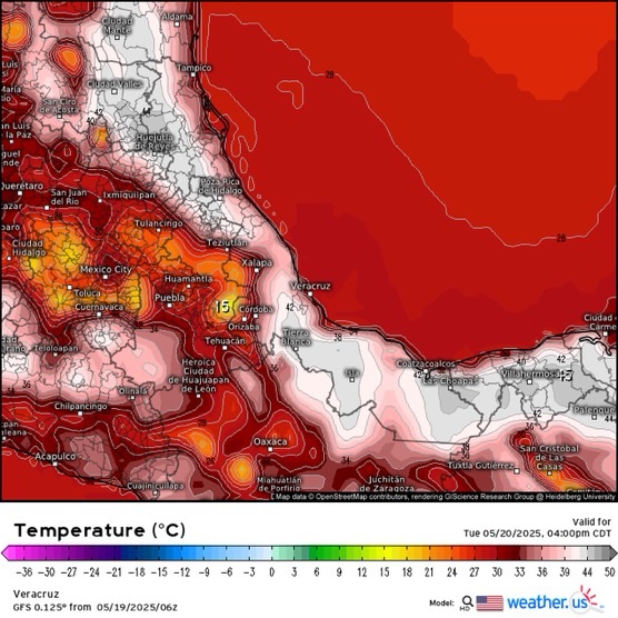 INFORME METEOROLÓGICO ESTADO DE VERACRUZ