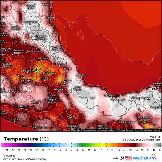 INFORME METEOROLÓGICO ESTADO DE VERACRUZ