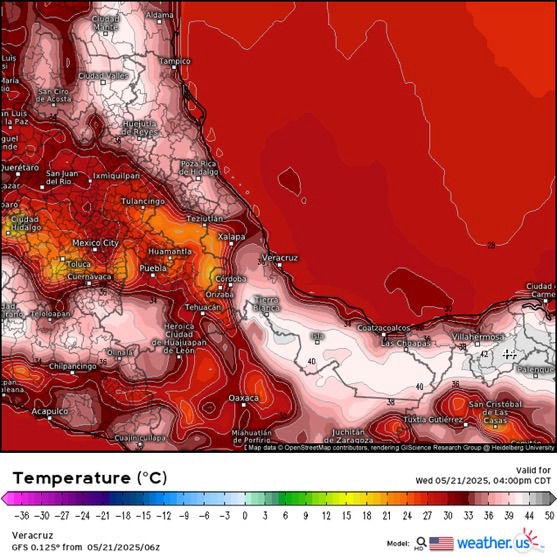 INFORME METEOROLÓGICO ESTADO DE VERACRUZ