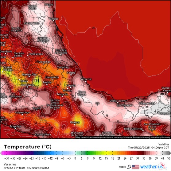 INFORME METEOROLÓGICO ESTADO DE VERACRUZ