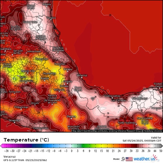 INFORME METEOROLÓGICO ESTADO DE VERACRUZ