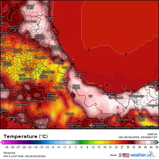 INFORME METEOROLÓGICO ESTADO DE VERACRUZ
