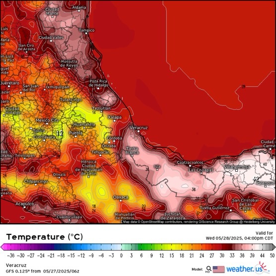 INFORME METEOROLÓGICO ESTADO DE VERACRUZ