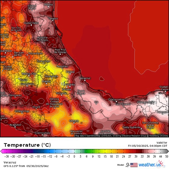 INFORME METEOROLÓGICO ESTADO DE VERACRUZ