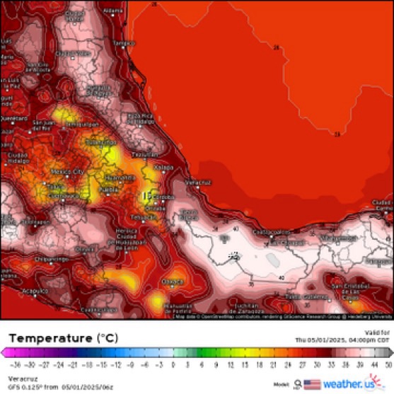 INFORME METEOROLÓGICO ESTADO DE VERACRUZ