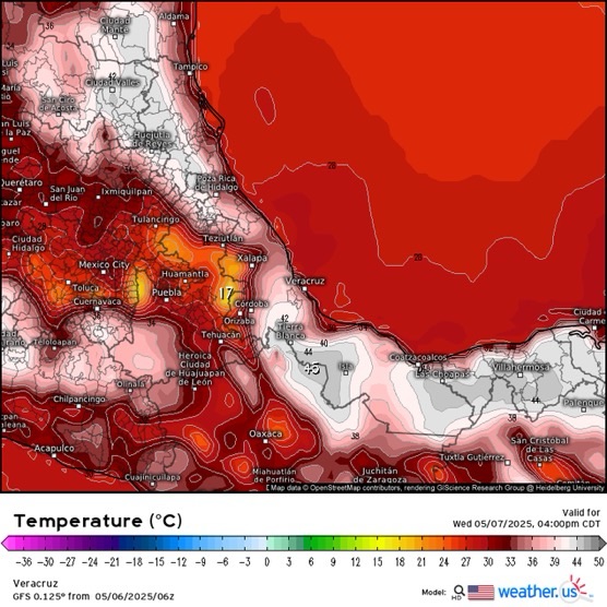INFORME METEOROLÓGICO ESTADO DE VERACRUZ