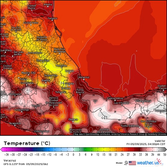 INFORME METEOROLÓGICO ESTADO DE VERACRUZ