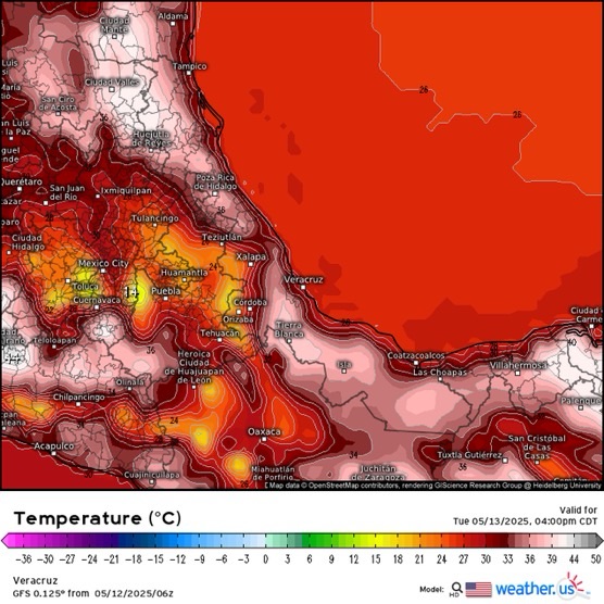 INFORME METEOROLÓGICO ESTADO DE VERACRUZ