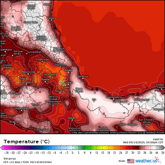 INFORME METEOROLÓGICO ESTADO DE VERACRUZ