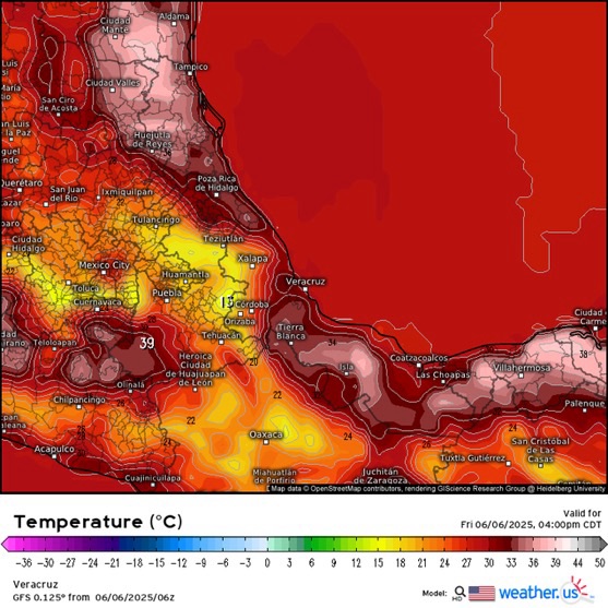 INFORME METEOROLÓGICO ESTADO DE VERACRUZ