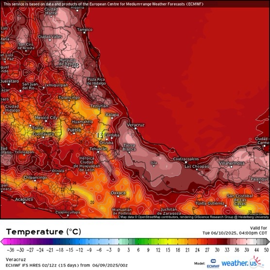 INFORME METEOROLÓGICO ESTADO DE VERACRUZ