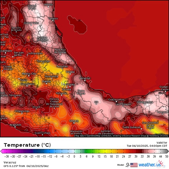 INFORME METEOROLÓGICO ESTADO DE VERACRUZ