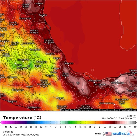INFORME METEOROLÓGICO ESTADO DE VERACRUZ
