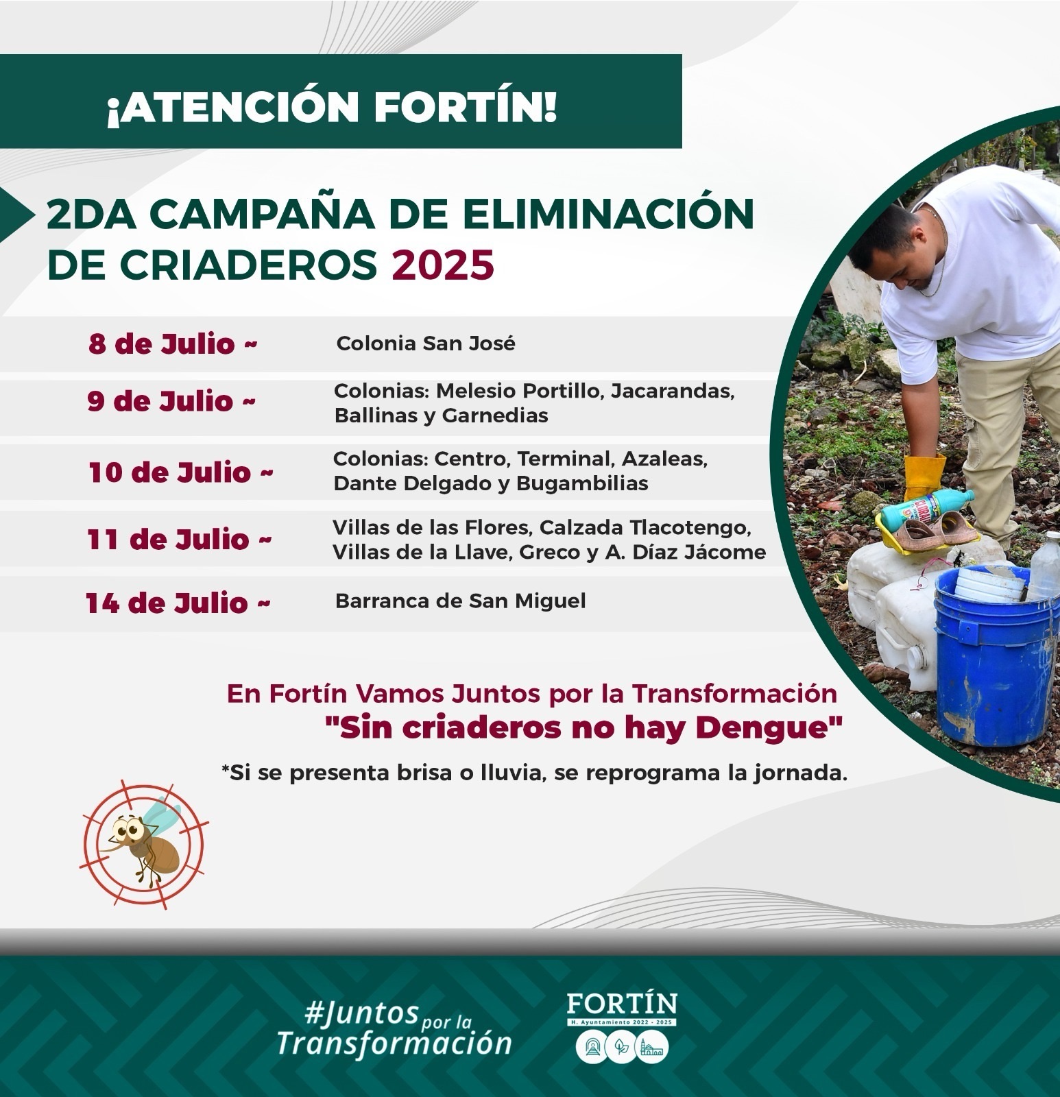 2DA CAMPAÑA DE ELIMINACIÓN DE CRIADEROS