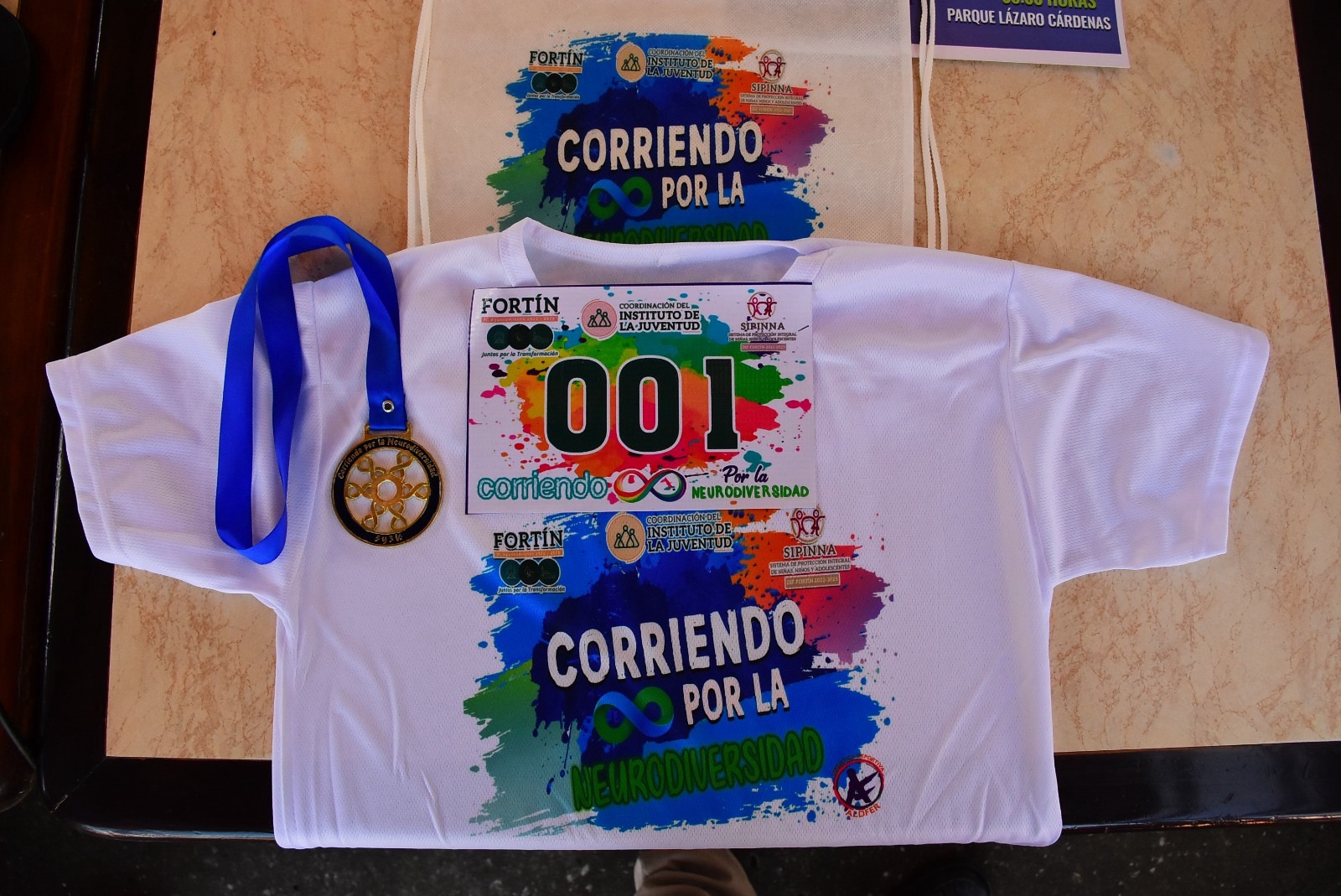 Invitan autoridades a correr por la neurodiversidad