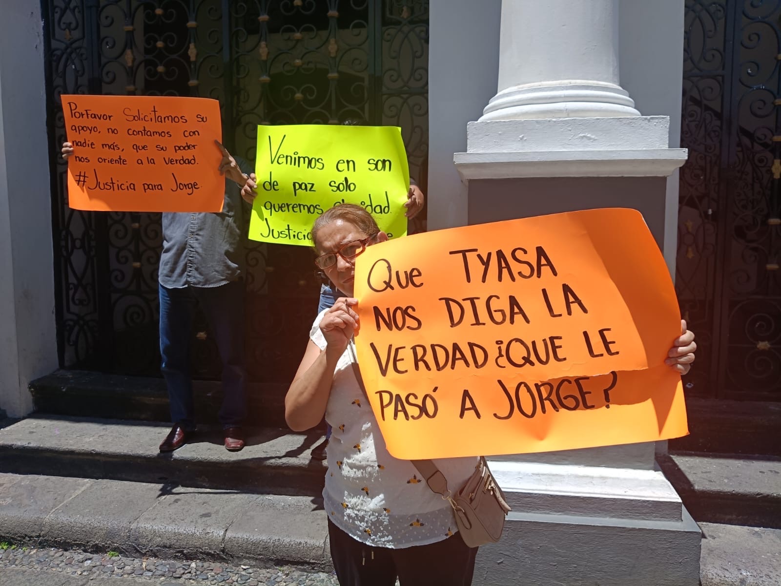 EXIGEN JUSTICIA POR OBRERO FALLECIDO EN TYASA