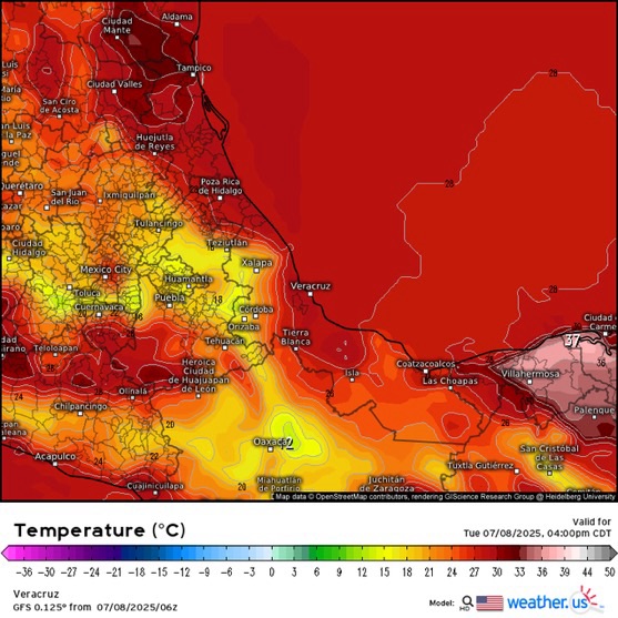 INFORME METEOROLÓGICO ESTADO DE VERACRUZ