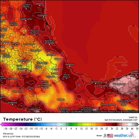 INFORME METEOROLÓGICO ESTADO DE VERACRUZ