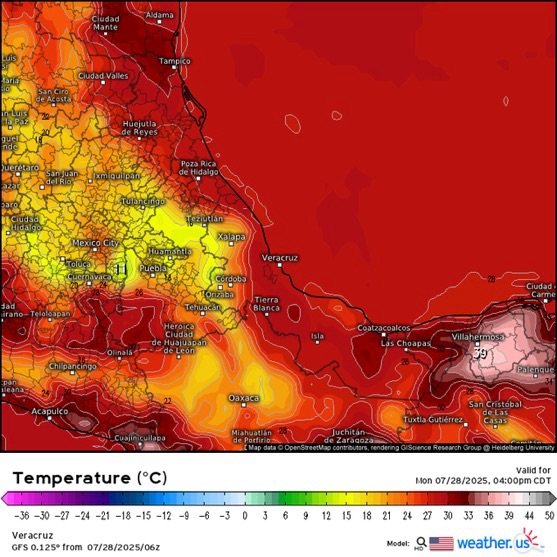 INFORME METEOROLÓGICO ESTADO DE VERACRUZ