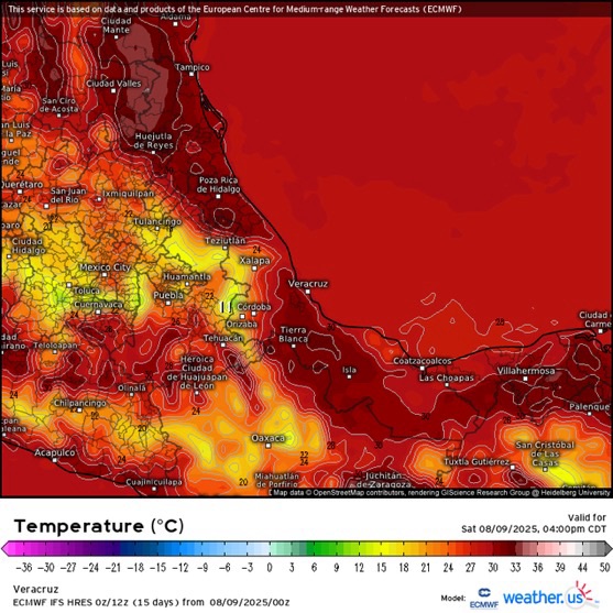 INFORME METEOROLÓGICO ESTADO DE VERACRUZ