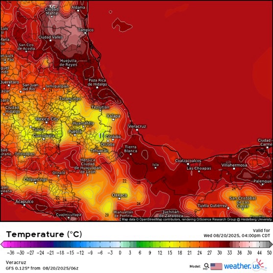 INFORME METEOROLÓGICO ESTADO DE VERACRUZ