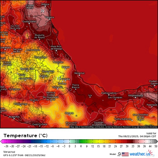 INFORME METEOROLÓGICO ESTADO DE VERACRUZ