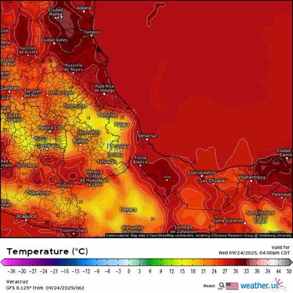 INFORME METEOROLÓGICO ESTADO DE VERACRUZ
