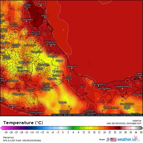 INFORME METEOROLÓGICO ESTADO DE VERACRUZ