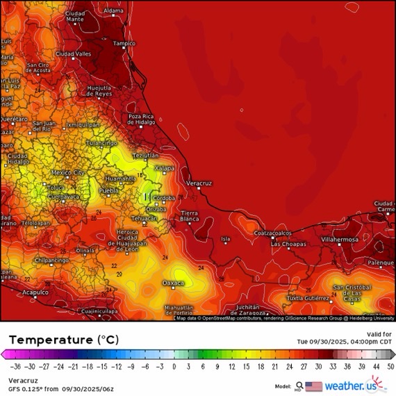 INFORME METEOROLÓGICO ESTADO DE VERACRUZ