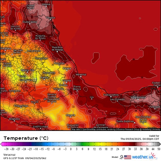 INFORME METEOROLÓGICO ESTADO DE VERACRUZ