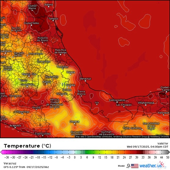 INFORME METEOROLÓGICO ESTADO DE VERACRUZ