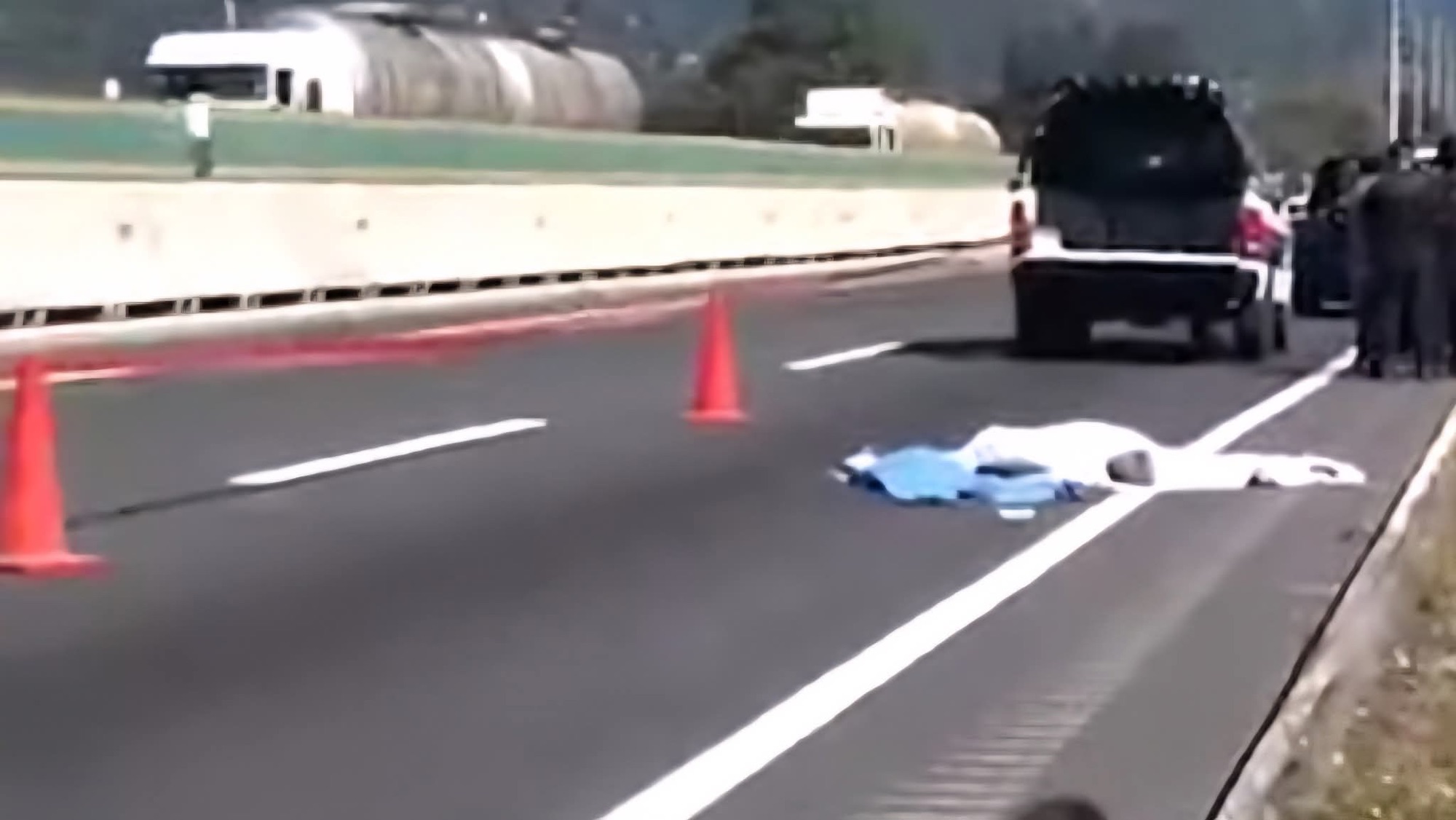 MUERE ATROPELLADO EN LA AUTOPISTA A VERACRUZ