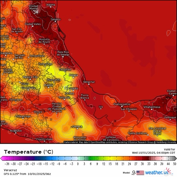 INFORME METEOROLÓGICO ESTADO DE VERACRUZ