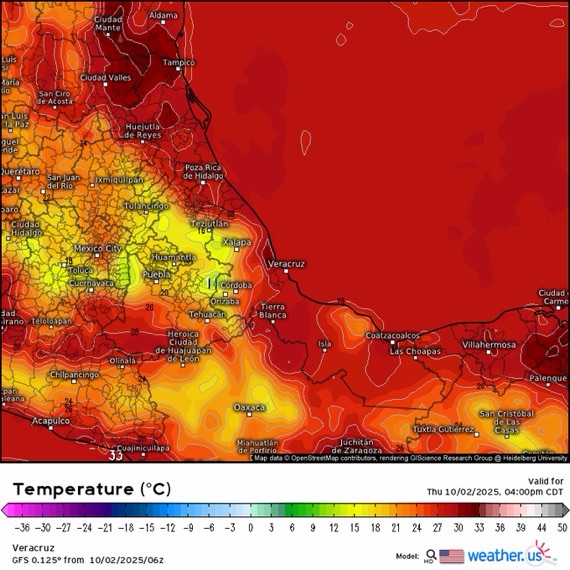 INFORME METEOROLÓGICO ESTADO DE VERACRUZ
