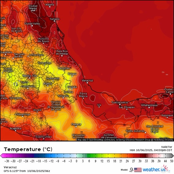 INFORME METEOROLÓGICO ESTADO DE VERACRUZ