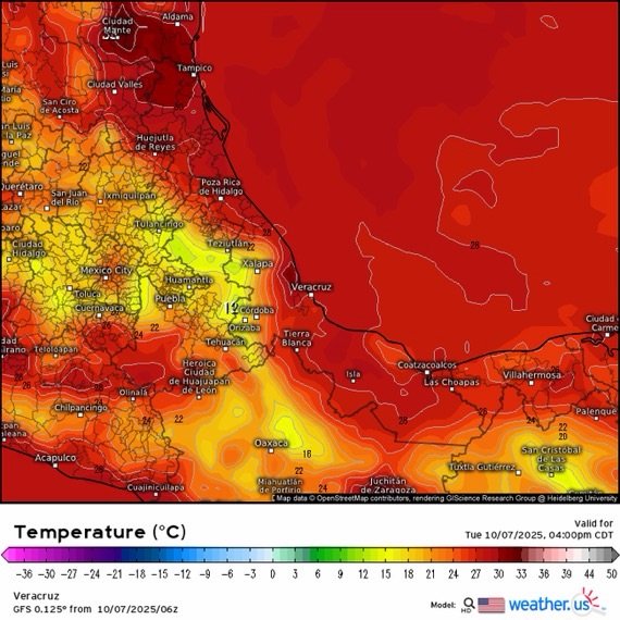 INFORME METEOROLÓGICO ESTADO DE VERACRUZ