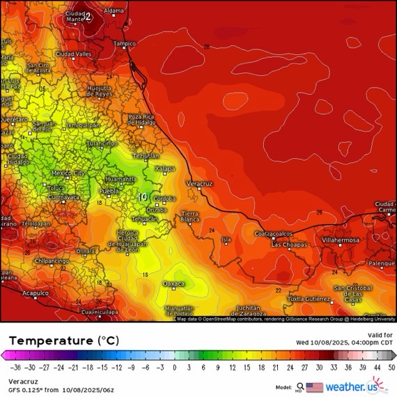 INFORME METEOROLÓGICO ESTADO DE VERACRUZ