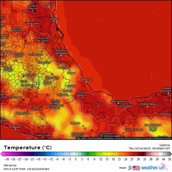 INFORME METEOROLÓGICO ESTADO DE VERACRUZ
