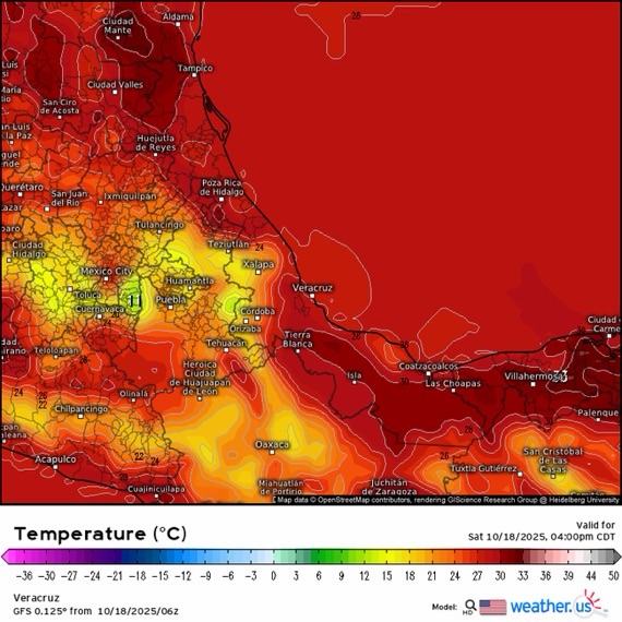 INFORME METEOROLÓGICO ESTADO DE VERACRUZ