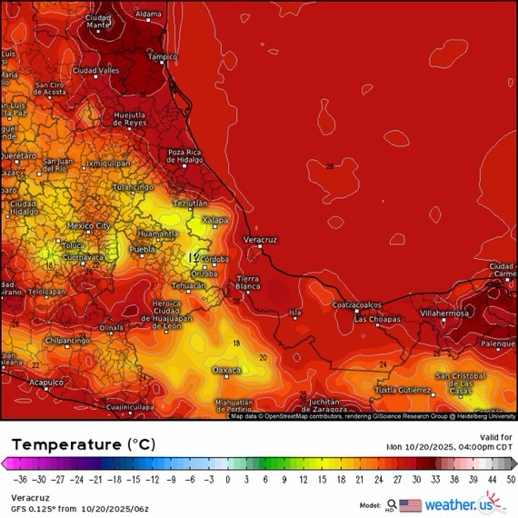 INFORME METEOROLÓGICO ESTADO DE VERACRUZ