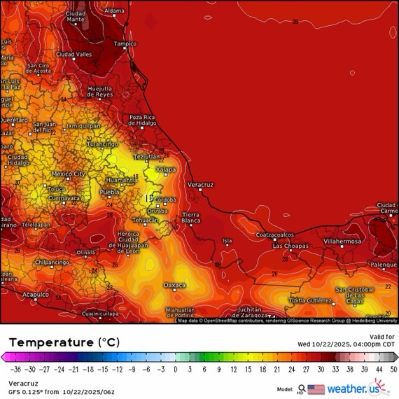 INFORME METEOROLÓGICO ESTADO DE VERACRUZ