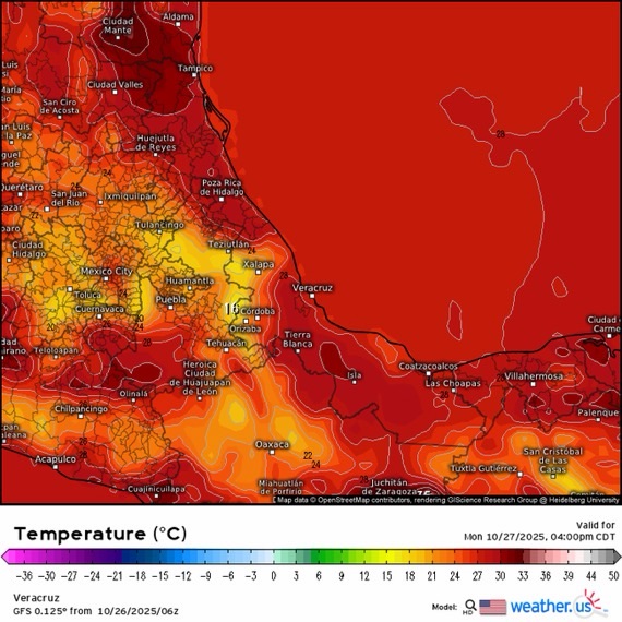 INFORME METEOROLÓGICO ESTADO DE VERACRUZ