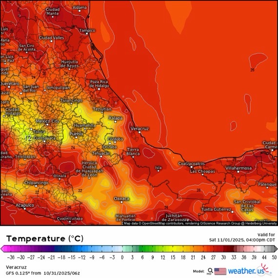 INFORME METEOROLÓGICO ESTADO DE VERACRUZ