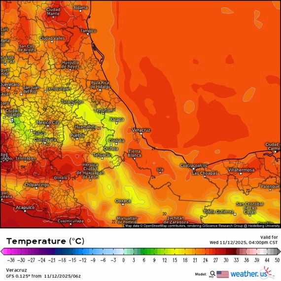 INFORME METEOROLÓGICO ESTADO DE VERACRUZ