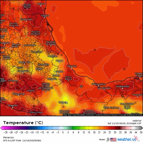 INFORME METEOROLÓGICO ESTADO DE VERACRUZ