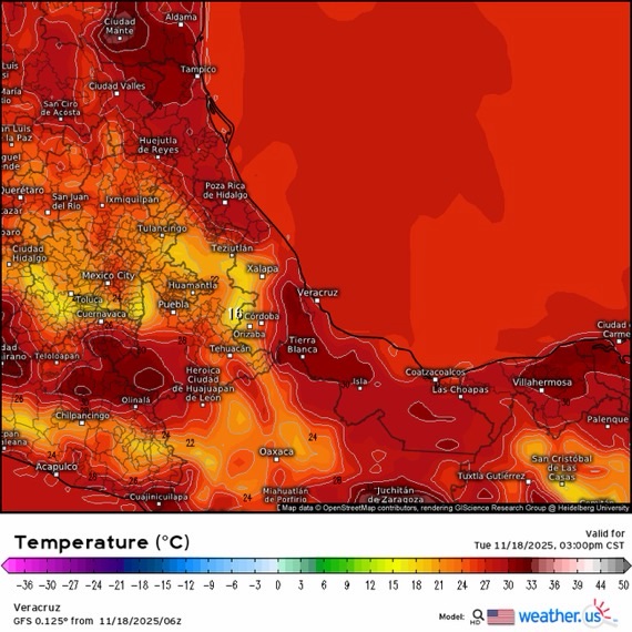 INFORME METEOROLÓGICO ESTADO DE VERACRUZ