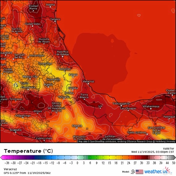 INFORME METEOROLÓGICO ESTADO DE VERACRUZ