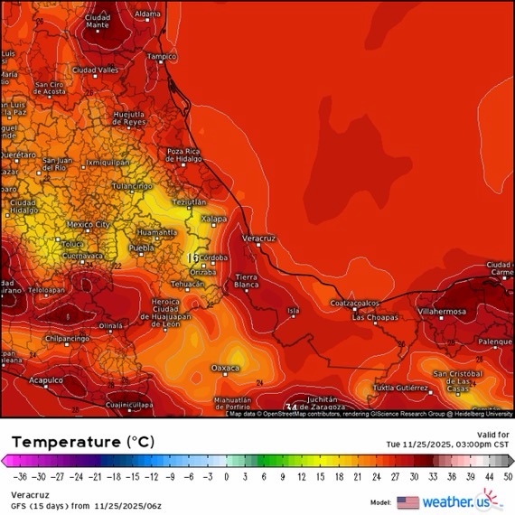 INFORME METEOROLÓGICO ESTADO DE VERACRUZ